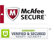 Secured by GoDaddy & McAfee